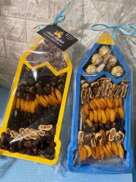 Відкрита коробка "Олівець" синя 37х17 см Пінобокс 125 фото