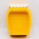 Коробка відкрита "Баночка маленька" жовта 13х11 см Пінобокс 234_1 фото