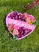 Відкрита коробка серце "Мамулі" рожева 30х27 см Пінобокс 221 фото 6