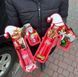 Відкрита коробка "Льодяник" червона 35х22 см Пінобокс 181 фото 4