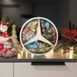 Відкрита коробка "Значок Mercedes" чорна 26х26 см Пінобокс 089 фото 2